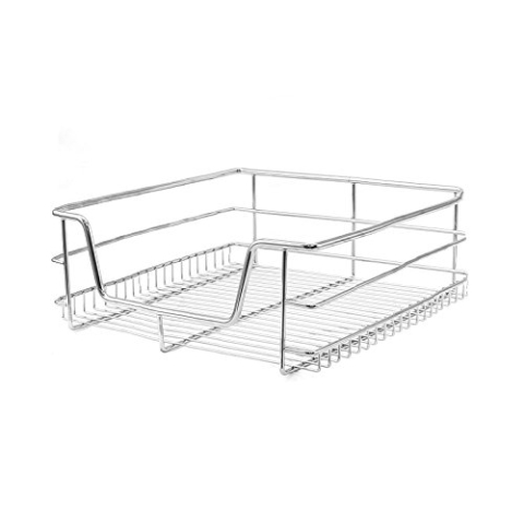 5 x KuKoo Teleskopschublade 40cm Ausziehbare Küchenschublade Schrankauszug Ablage Küchen Regal Korbauszug Schlafzimmerschublade für 400mm Breite Schränke Küchenorganisation Aufbewahrung Ordnungssystem