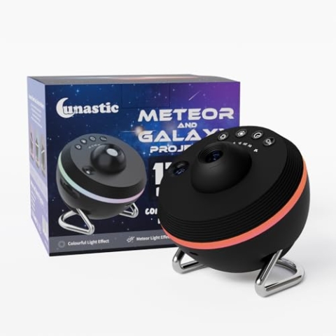 Lunastic Sternenhimmel Projektor für Kinder und Erwachsene - Galaxy Projector - Nachtlicht Sternenhimmel - Planetarium Projector Sternenhimmel - Sternenprojektor 2024 Model - Led Galaxie Projector