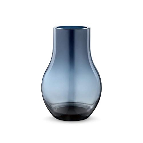 Georg Jensen Cafu Vase, dunkelblau, M