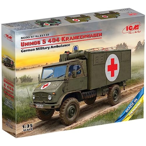 ICM Unimog S 404 German Military Ambulance