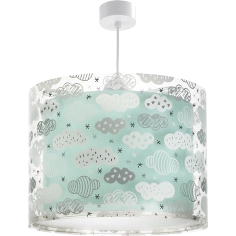 Dalber kinderlampe Pendelleuchte Hängelampe Clouds Wolken Grün kinderzimmerlampe