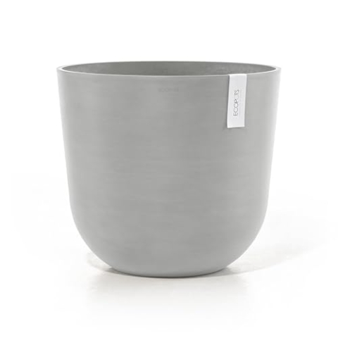 Ecopots Oslo Blumentopf rund mit Wassertank UV-beständig langlebig Ø 45 x H 39,2 cm