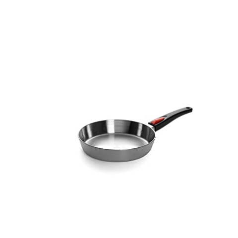 Woll Concept PRO Bratpfanne - Induktiv -, Ø 24 cm, 5 cm hoch, Geeignet für alle Herdarten, Edelstahl, backofenfest bis zu 220°, silber