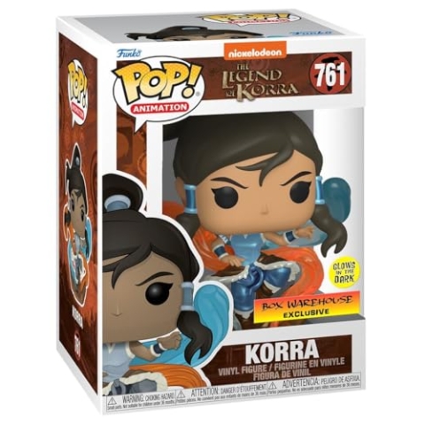 Funko POP! Animation Legend of Korra - Korra (Glow in The Dark & Metallic), Exclusive