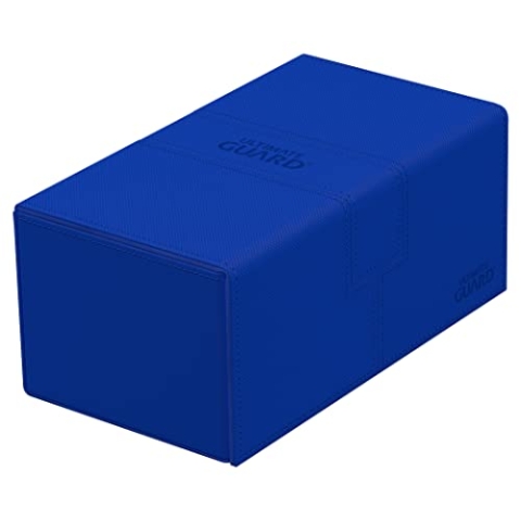 Ultimate Guard Twin Flip`n`Tray 200+ XenoSkin Monocolor Blau