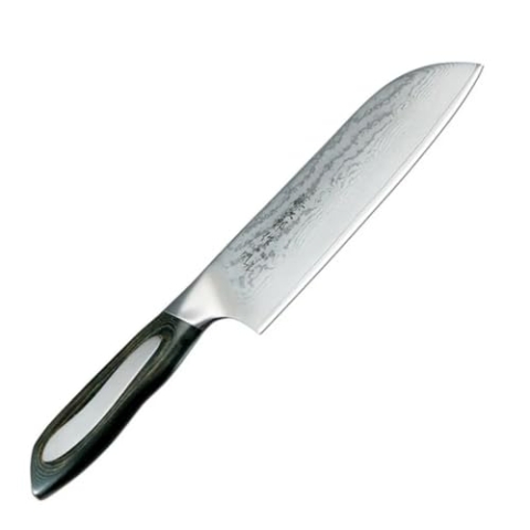 TOJIRO Flash großes SANTOKU Japan Damastmesser 63-Lagen