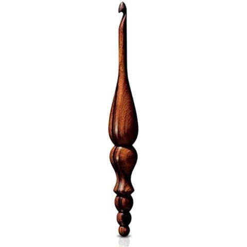 Furls FFCROTULI0400 Häkelnadeln, Wood, Tulipwood, 4mm