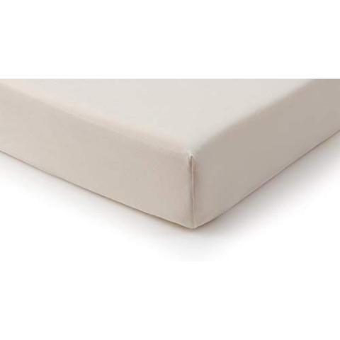 TEMPUR -FIT Spannbetttuch aus Jersey Baumwolle gemischt mit Elasthan, sehr dehnbar, geeignet für Matratzen von 140/160 cm x 190/220 cm, maschinenwaschbar und frei von Chemikalien, Creme