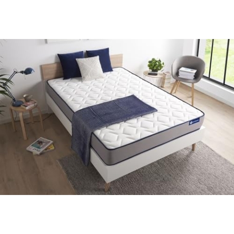 Actiflex Form matratze 180x220cm, Latex und Memory-Schaum, Härtegrad 4, Höhe :22 cm, 5 Komfortzonen