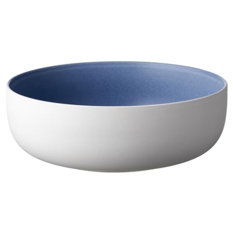 Studio Round North Salatschüssel Dia 25 cm Matte white/Matte river