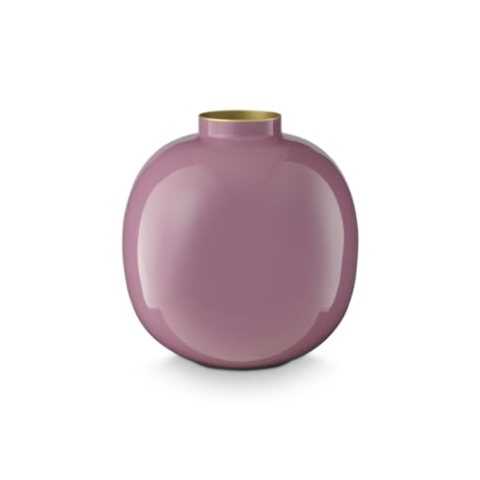 PIP STUDIO Home Deco Metal Vase lila 23cm