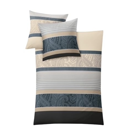 Kleine Wolke 6162271952 Bettwäsche Cambridge / 135 x 200 cm/Taupe