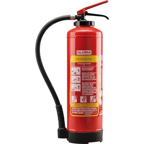 Gloria 804111.2961 Fettbrandaufl. Feuerlöscher 6L