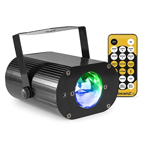 BeamZ LWE20 LED Wasserwellen Lampe Lichtprojektor Wellen Effekt Strahler Multicolor Lichteffekt für Zuhause und Partys - Water Wave Light LED Sternenhimmel Projektor Kinder Nordlicht Lampe