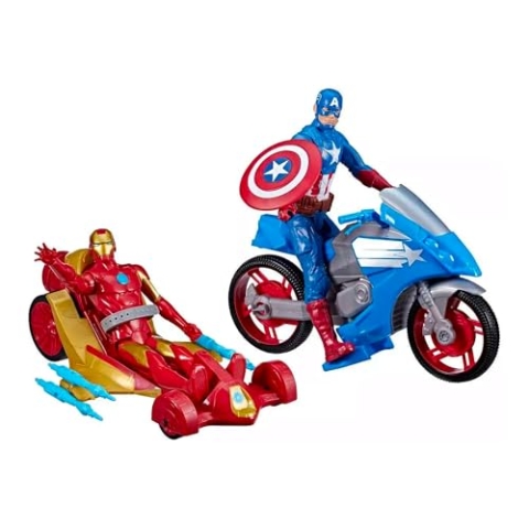 Hasbro - Marvel Avengers Titan Hero Series Iron Man and Captain America/from Assort