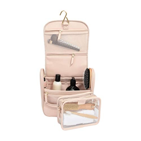 Stackers | aufhängbarer Kulturbeutel, Blassrosa (Blush Pink)
