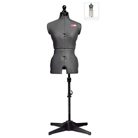 Prym 610255 Prymadonna Multi S Schneiderbüste, metal, grau