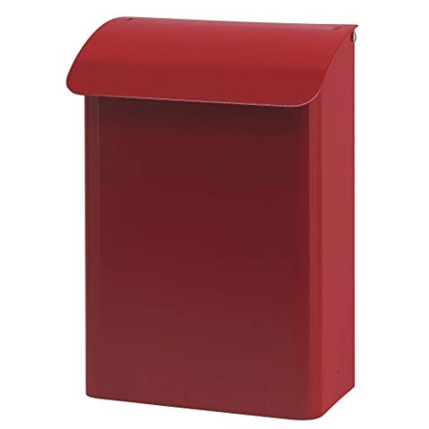 Wandbriefkasten, b 29 cm, VB 444070, Rot