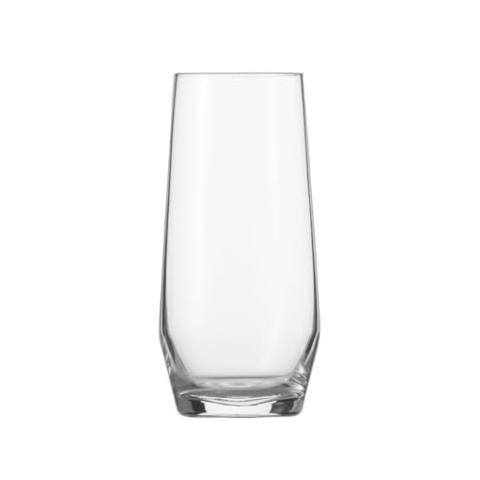 Zwiesel Glas Pure Becher aus hochwertigem Glas hergestellt, 4-teiliges Set, Maße: Höhe: 14.4 cm, Durchmesser: 7 cm, Volumen: 357 ml, 122318