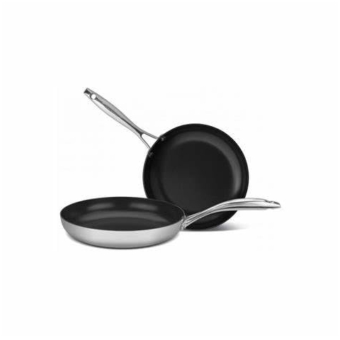 SCANPAN - Haptiq Set 20 und 28 cm antihaftbeschichtet aus Edelstahl