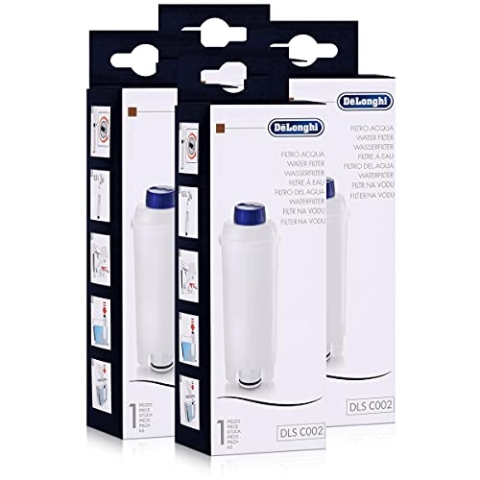 Delonghi Wasserfilter DLSC002, 4 Stück