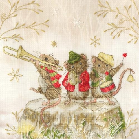 Bothy Threads The Home Of Happy Stitching Kreuzstich Stickpackung, Frohe Musiker
