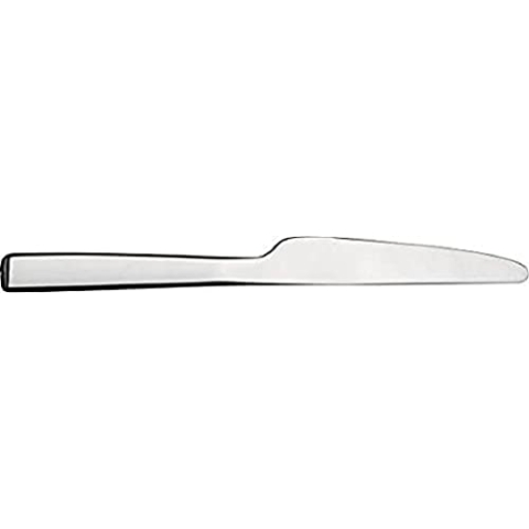 Alessi Ovale Dessertmesser, Stahl, Silber, 20 x 4.5 x 1.8 cm, 6-Einheiten