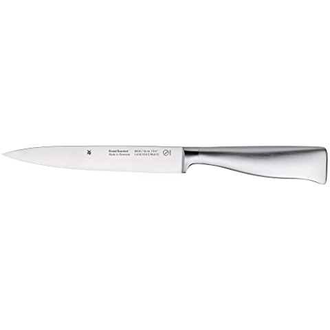 WMF Grand Gourmet Filetiermesser Fisch, Fleisch flexibel 28,5 cm, Made in Germany, Messer geschmiedet, Performance Cut, Spezialklingenstahl, Klinge 16 cm