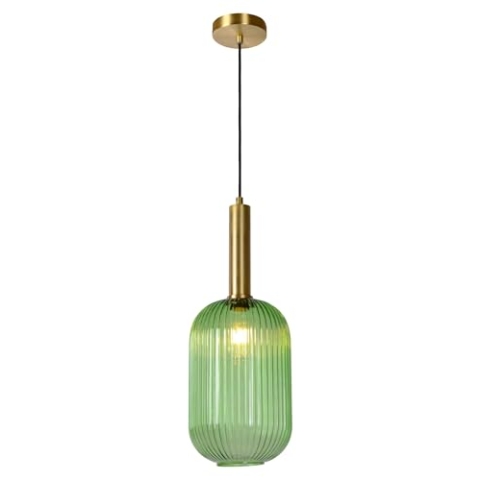 LUCIDE MALOTO - Pendelleuchten - Ø 20 cm - 1xE27 - Grün