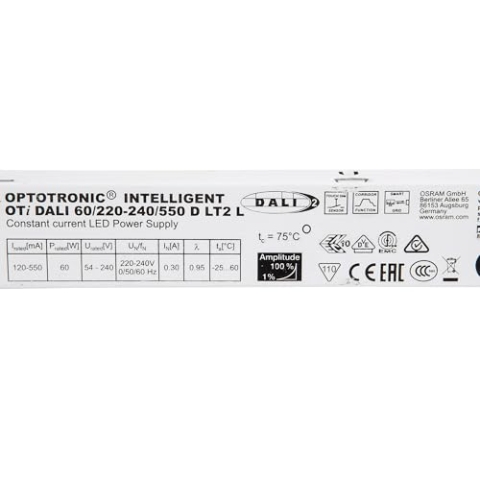 OTI DALI 60/220-240/550DLT2LDIMUNV1OSRAM OSRAM OTI DALI 60/220-240/