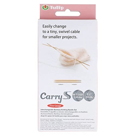 Tulip TCS-16 Fine Gauge Needle, Edelstahl, Silver, Brown, Beige, Einheitsgröße
