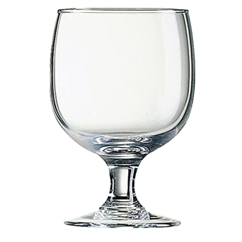 Arcoroc ARC E3559 Amélia Trinkglas, Wasserglas, Saftglas, Kelch, 190ml, Glas, transparent, 12 Stück