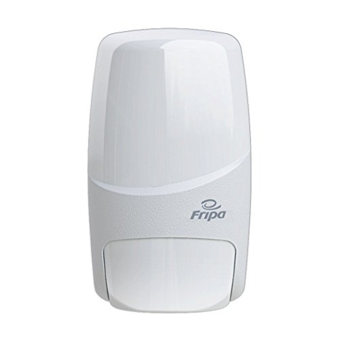 fripa 2340039 Seifenspender, Kunststoff, Weiß, 12,8x20,9x12,9