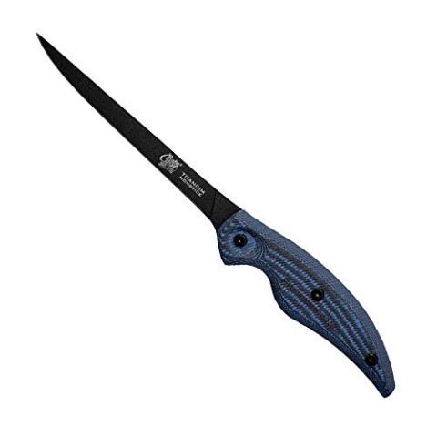 Cuda Filietiermesser Professional, 16,3 cm / 6,42", 18125, Blau/Schwarz