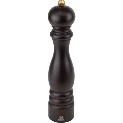 PEUGEOT Paris Manuelle Salzmühle, Klassische Mahlgradeinstellung, Höhe: 30 cm, Holz, Braun, 870430/SME/1