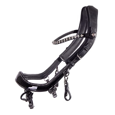 Presteq Trense FaySport Glitter PresTec Schwarz - Full/WB - Schwarz