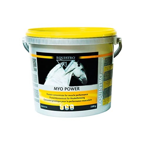 EQUISTRO® Myo Power | Ergänzungsfuttermittel für Pferde | Aminosäurekonzentrat zur Unterstützung des Muskelaufbaus | kann Ausdauer und Kondition begünstigen | 2,3kg