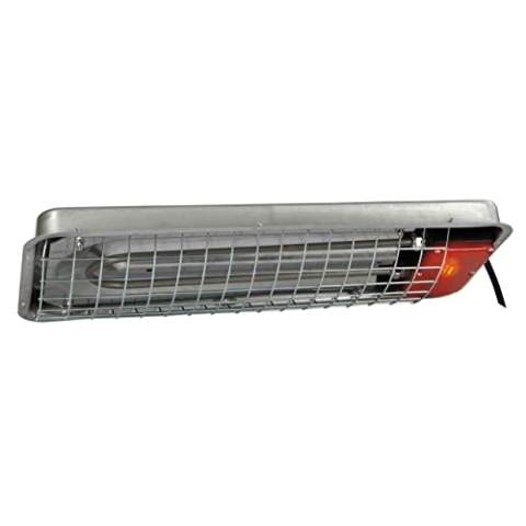 Kerbl SunnyBoy Wärmestrahlgerät 150 Watt (Wärmelampe für Ferkelaufzucht, Gehäuse aus Edelstahl, inklusive Leuchtmittel) 22259