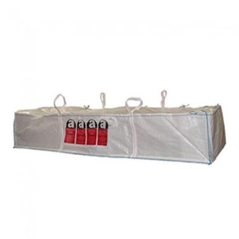 2 Stück Asbest Plattensack | 620 x 240 x 115 cm | Kapazität 17.5 m³ | Traglast bis 1500 kg