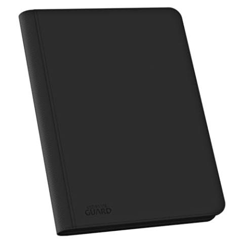 Ultimate Guard Zipfolio 360-18-Pocket XenoSkin Schwarz