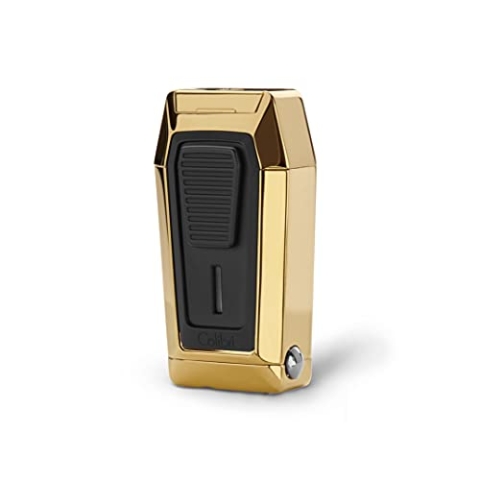 Colibri Quantum Sturmfeuerzeug | Integrierter Zigarrenabschneider | Dreistrahl Jet Feuerzeug Für Zigarren | Elegante Geschenkbox | Zwei Jahre Garantie | Butan Nicht Im Lieferumfang Enthalten