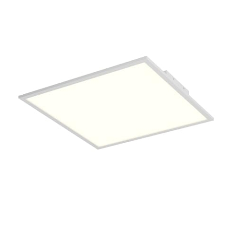 Lindby LED Deckenleuchte (LED Panel) Quais (Modern) in Weiß aus Aluminium (1 flammig,) - Lampe Deckenlampe Küchenleuchte