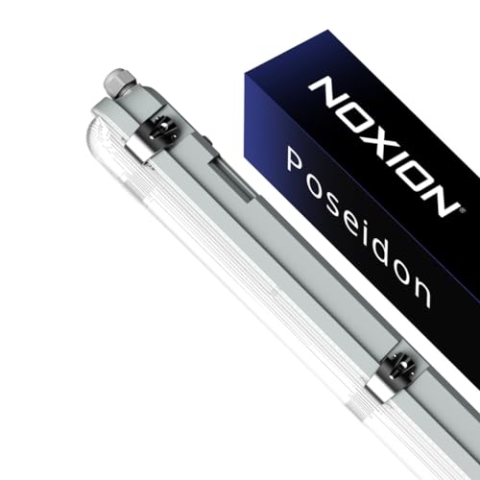 Noxion LED Feuchtraumleuchte Poseidon V3.0 65W 8450/9100lm - 830-865 CCT | 150cm - Durchgangsverdrahtung (5x2.5mm2) - Dali Dimmbar
