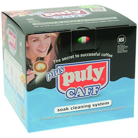Puly Caff Pflegeset mit Wanne, Puly Caff Pulver, Puly Caff Milk, Bürste