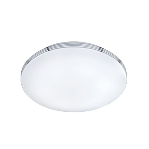 Trio Leuchten LED Deckenleuchte Apart 659412406, Metall chrom, 1x 24 Watt, Durchmesser 41cm