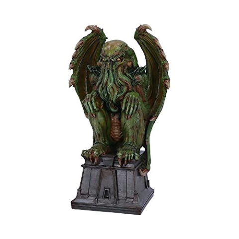 Nemesis Now James Ryman Green Cthulhu Figur Ornament, Harz, grün, 32 cm