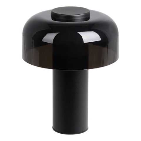 EGLO LED Tischlampe außen Ponente, Akku Nachttischlampe touch dimmbar, Outdoor Tischleuchte kabellos, aufladbar per USB, Metall und Kunststoff in Schwarz, warmweiß, neutralweiß, IP44