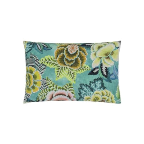 Kissenbezug, Damast-Rose, Jade, 50 x 75 cm, Designers Guild