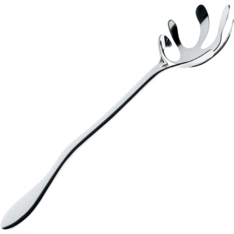 Alessi "Mediterraneo", Spaghettiheber, Edelstahl 18/10 Glänzend Poliert