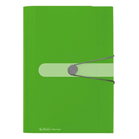 Fächermappe A4 PP 12 Fächer apfel easy orga to go VE=4ST